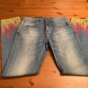 Flame pants RSQ